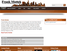 Tablet Screenshot of frankmottek.com